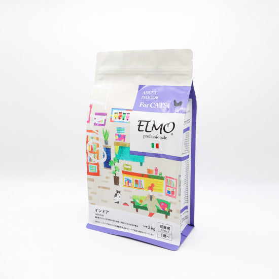 エルモ ELMO キャットフード インドア プロフェッショナーレ チキン 2kg