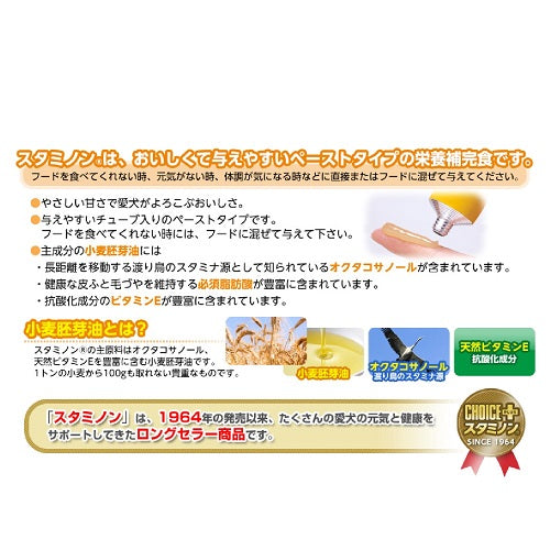 アース・ペット 犬用サプリメント チョイスプラス スタミノン 皮ふケア 40g