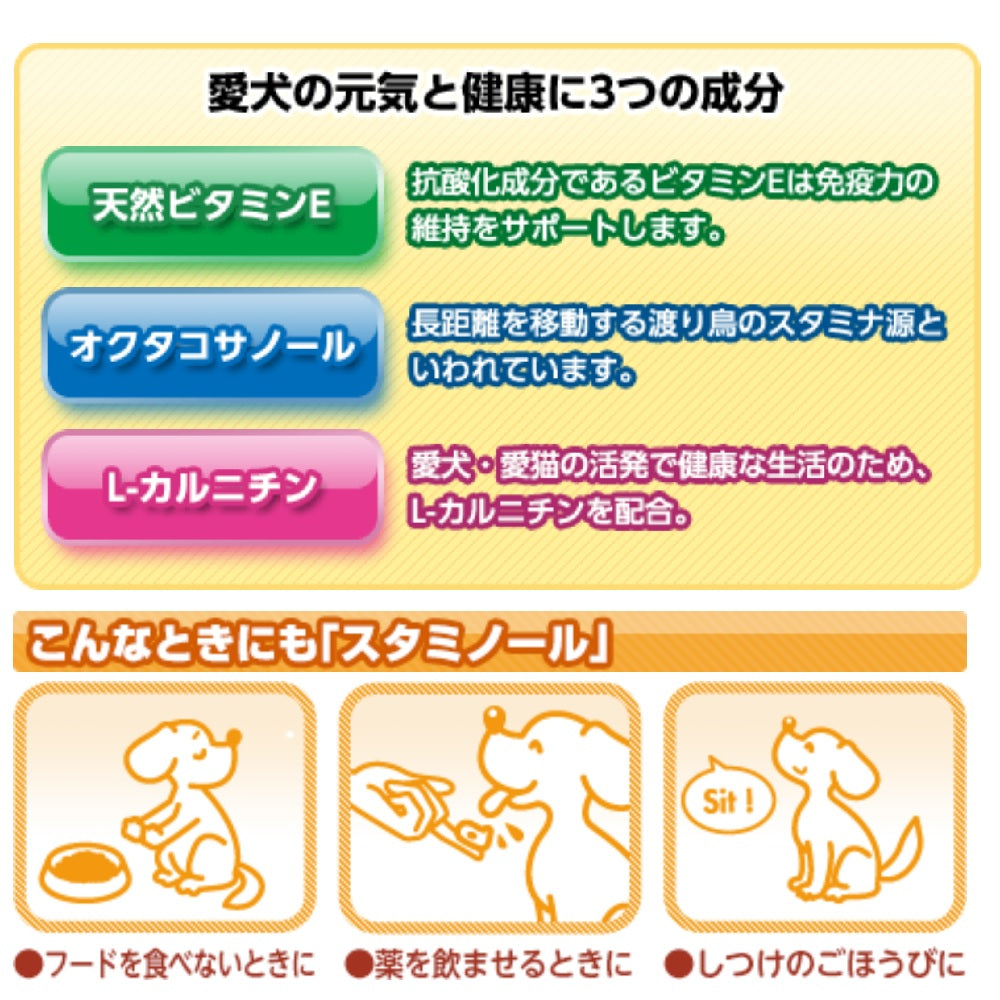 アース・ペット 猫用サプリメント スタミノール 100g