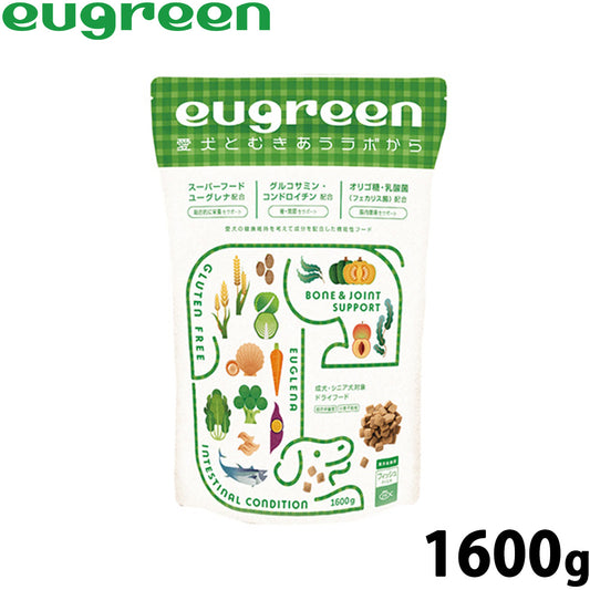 ユーグリーン ドッグフード 機能性総合栄養食 フィッシュ 1600g