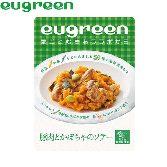ユーグリーン お惣菜 豚肉とかぼちゃのソテー 犬用 100g