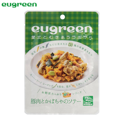 ユーグリーン お惣菜 豚肉とかぼちゃのソテー 犬用 100g