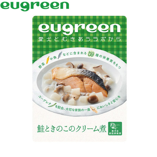 ユーグリーン お惣菜 鮭ときのこのクリーム煮 犬用 100g