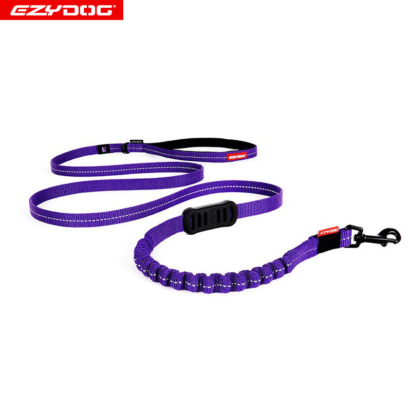 EZYDOG イージードッグ リード ゼロショック ライト パープル
