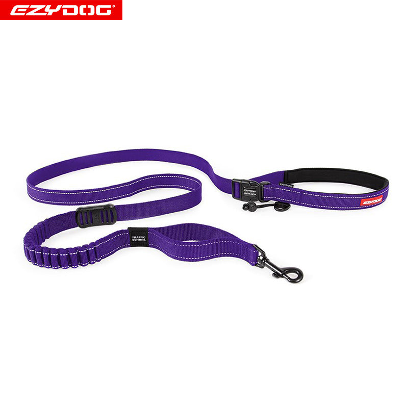 EZYDOG イージードッグ リード ロードランナー パープル