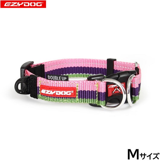 イージードッグ EZYDOG ダブルロックカラー M バブルガム