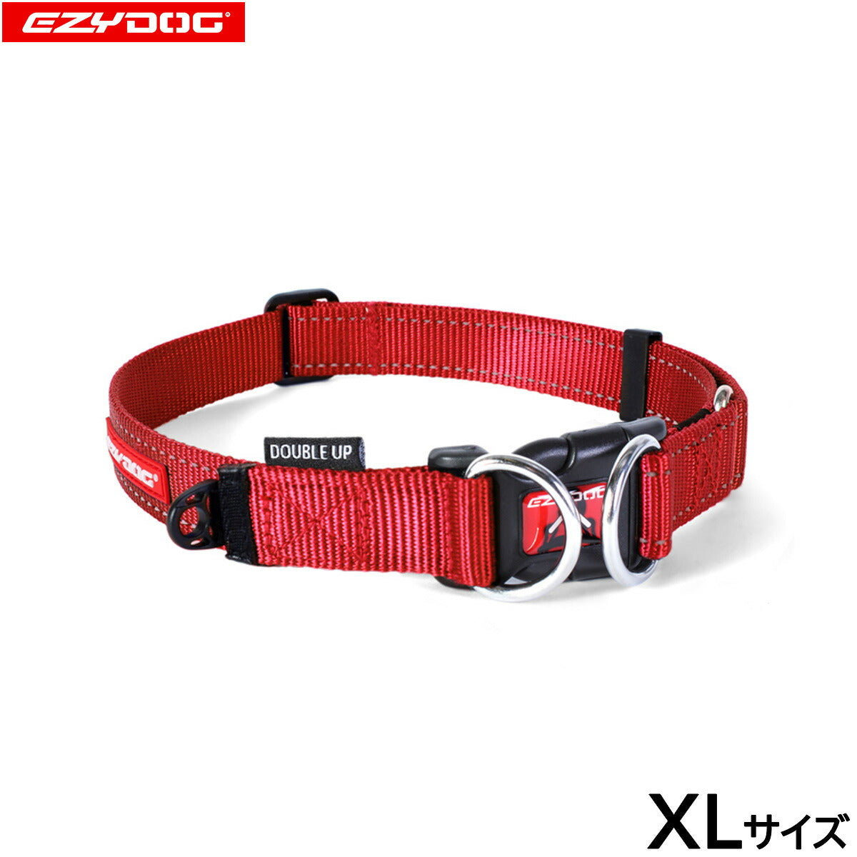 イージードッグ EZYDOG ダブルロックカラー XL レッド