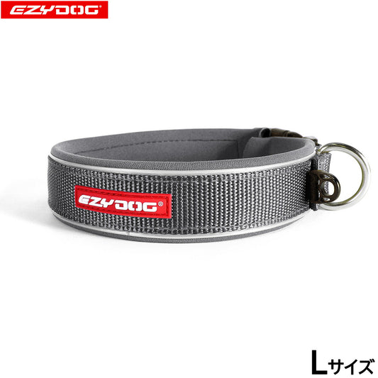 イージードッグ EZYDOG ネオカラー L グレイ