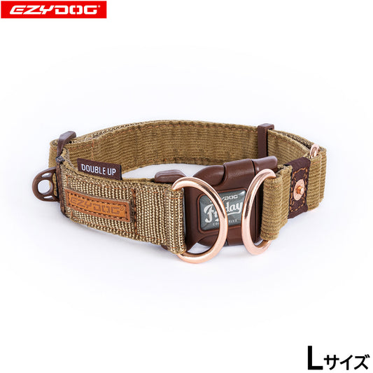 イージードッグ EZYDOG プレミアム コーデュロイ コレクション ダブルロックカラー L コーデュロイ【送料無料】