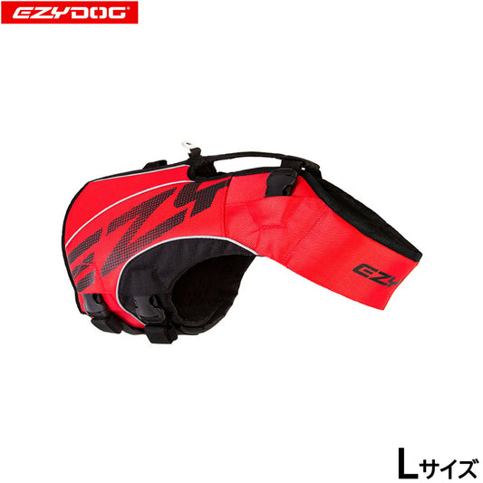 イージードッグ EZYDOG フローティングジャケット DFDブースト L レッド【送料無料】