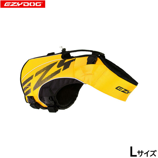 イージードッグ EZYDOG フローティングジャケット DFDブースト L イエロー【送料無料】