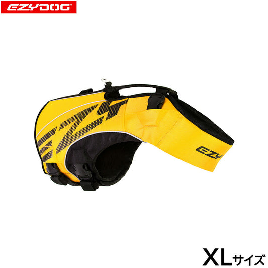 イージードッグ EZYDOG フローティングジャケット DFDブースト XL イエロー【送料無料】