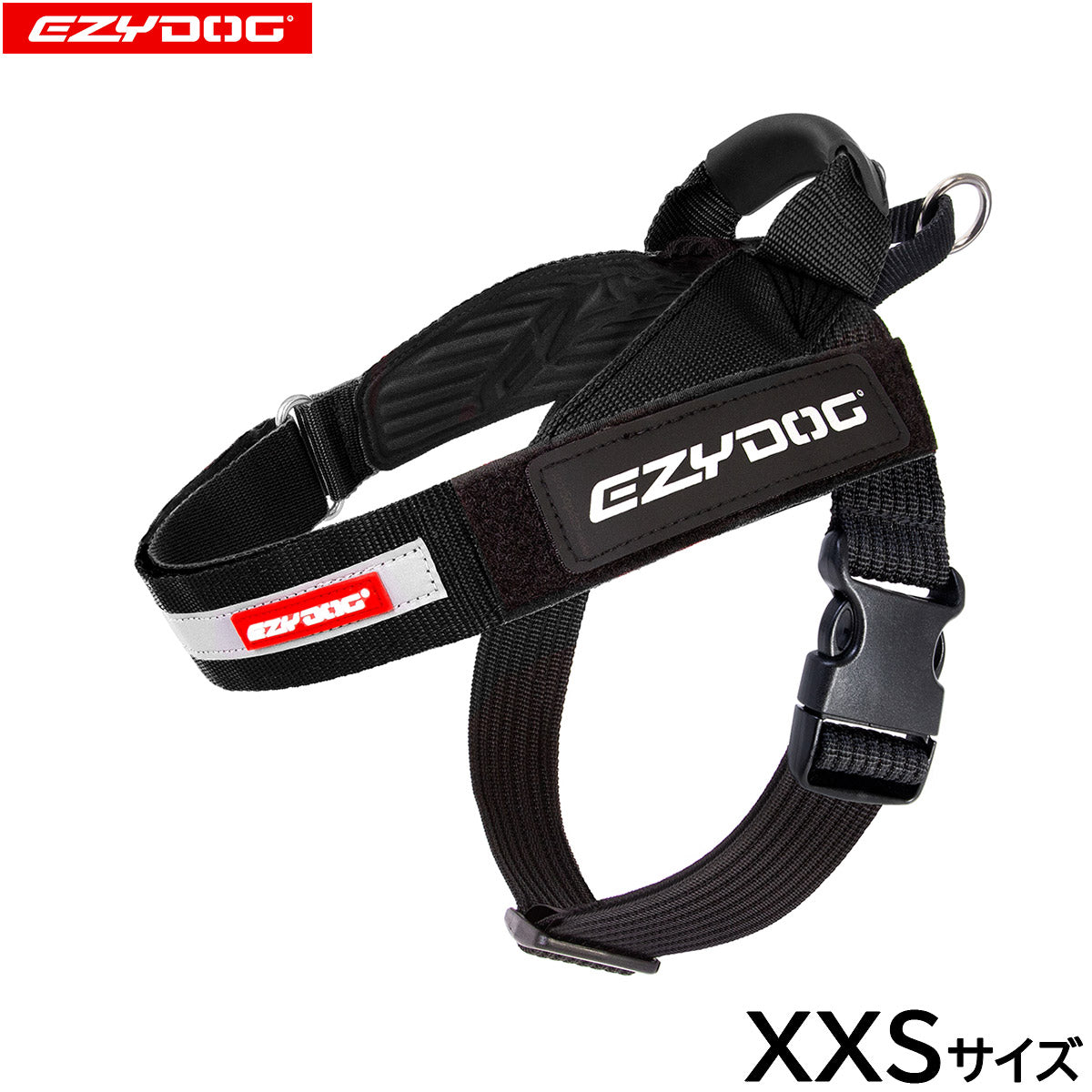 イージードッグ EZYDOG エクスプレスハーネス XXS ブラック【送料無料】