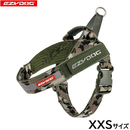 イージードッグ EZYDOG エクスプレスハーネス XXS グリーンカモ【送料無料】