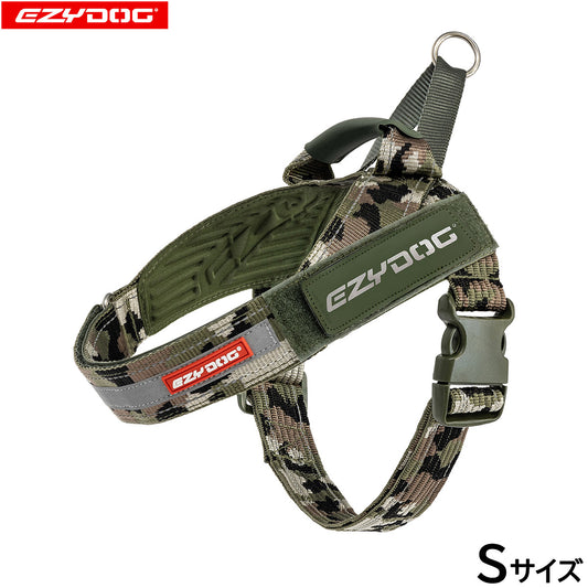 イージードッグ EZYDOG エクスプレスハーネス S グリーンカモ【送料無料】