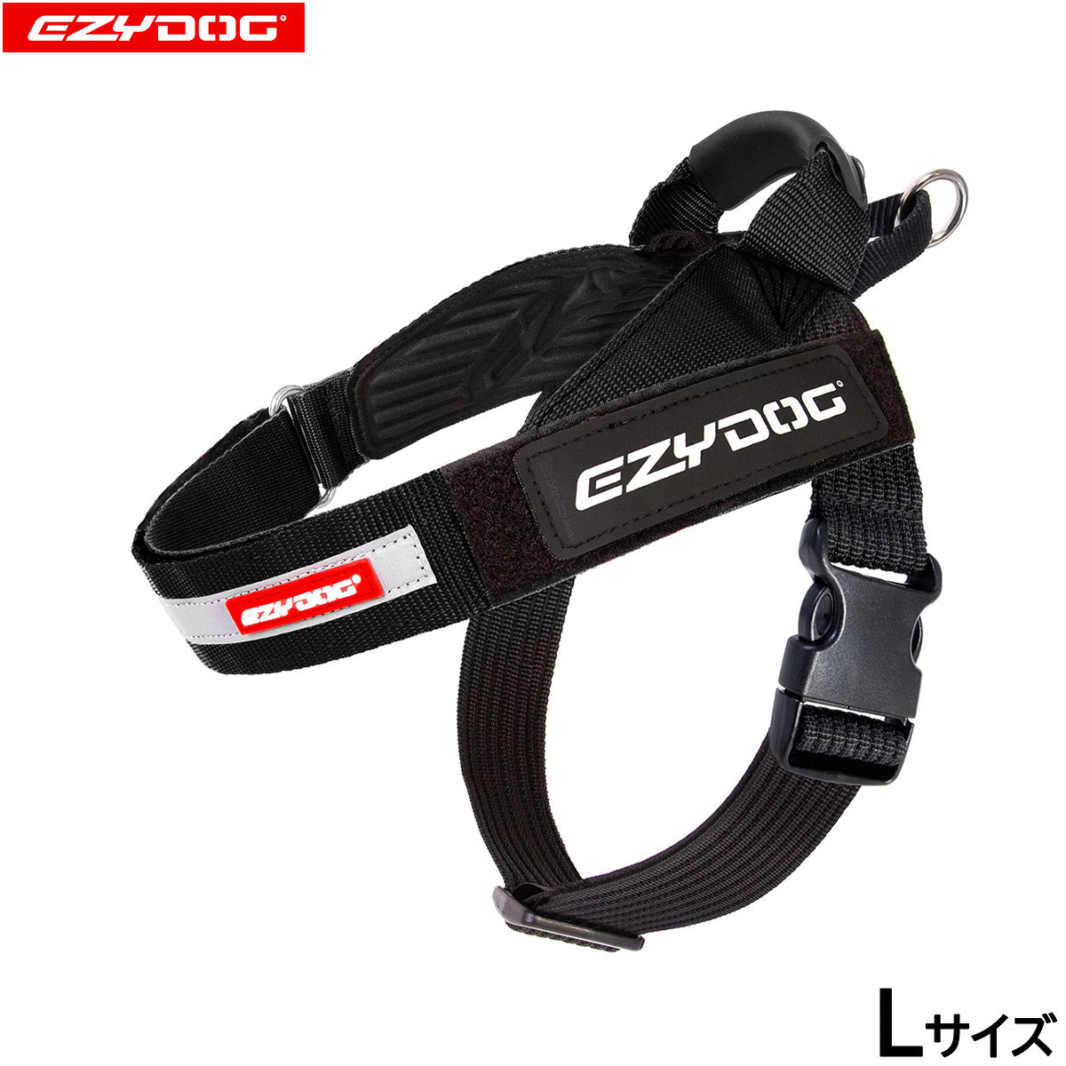 イージードッグ EZYDOG エクスプレスハーネス L ブラック【送料無料】