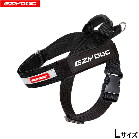 イージードッグ EZYDOG エクスプレスハーネス L ブラック【送料無料】