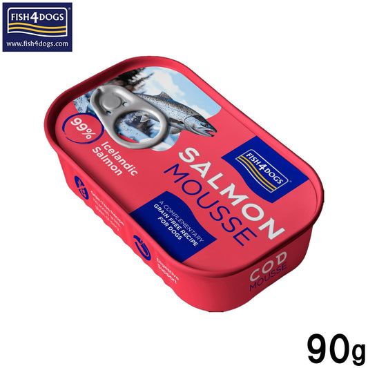 フィッシュ4ドッグ FISH4DOG サーモンムース ドッグフード 90g