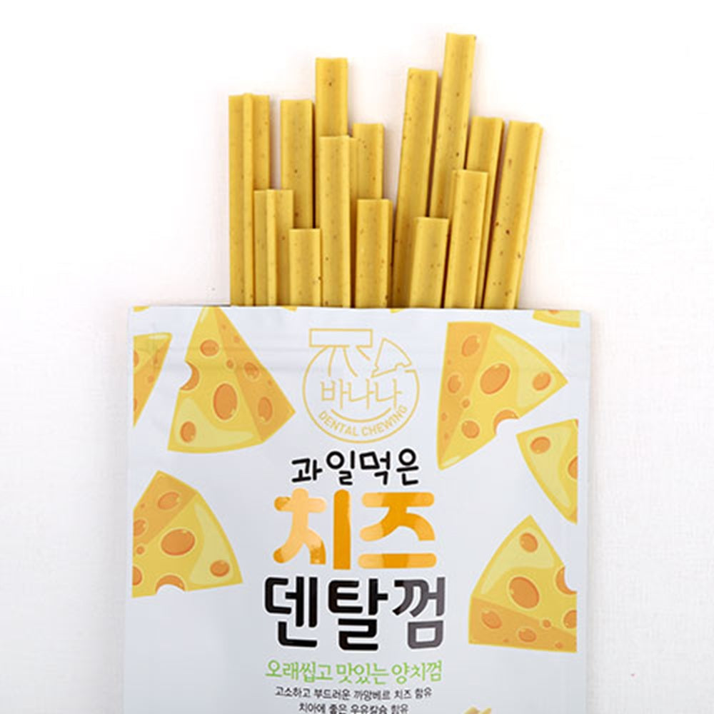 フォーキャンス FORCANS 犬用おやつ チーズデンタルガム バナナ 100g