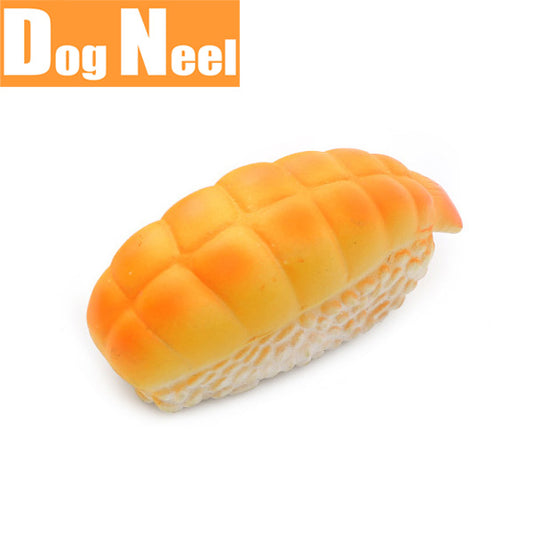 DOG NEEL ドッグニール 犬のおもちゃ 寿司 ラテックストイ 音笛付き エビ