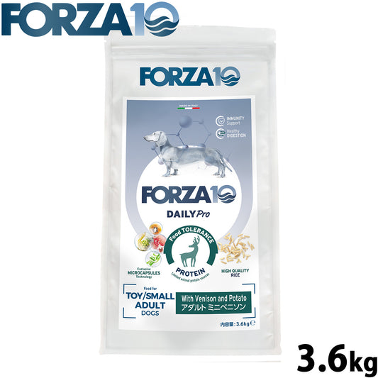 フォルツァ10 Forza10 ドッグフード デイリープロ Daily Pro アダルトミニ ベニソン 3.6kg