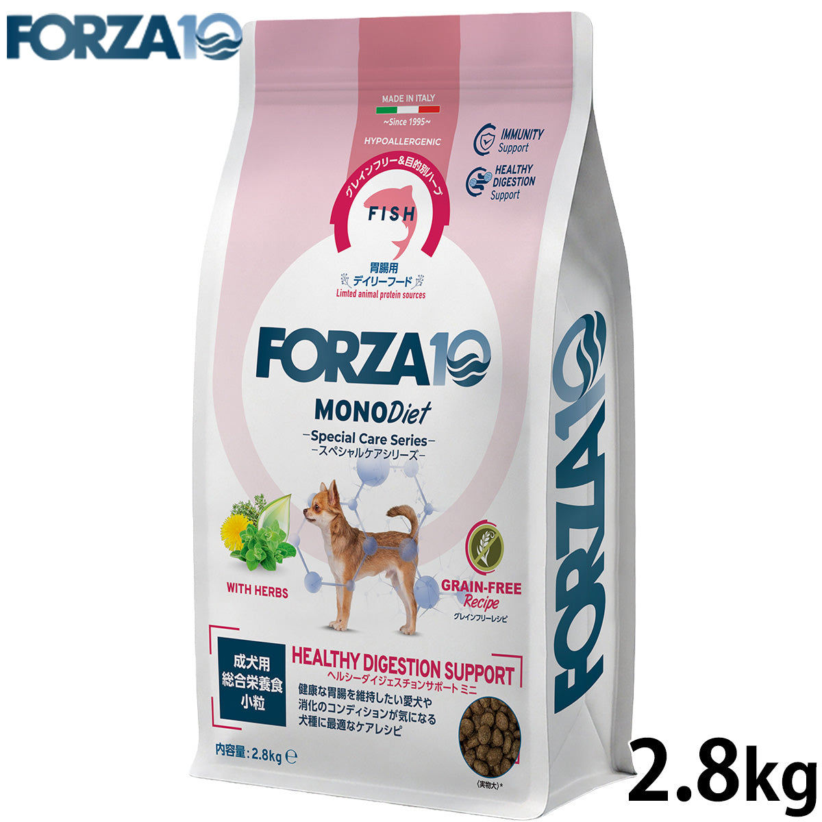 フォルツァ10 FORZA10 ドッグフード スペシャルケア アダルトミニ ヘルシーダイジェスチョン 2.8kg