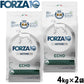 フォルツァ10 Forza10 ドッグフード エコーアクティブ ミディアム 耳のケア用食事療法食 4kg×2袋