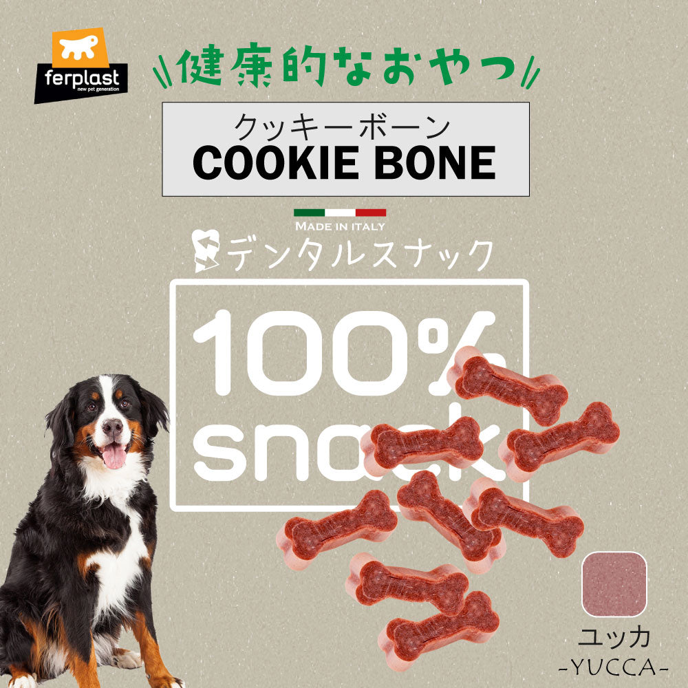 ファープラスト 犬用おやつ ベジタリアンデンタルスナック クッキーボーン ユッカ 150g デンタルガム デンタルケア 歯磨きガム