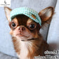 犬の帽子 ガーデンオブエデン ギンガムチェックキャスケット M ブラック