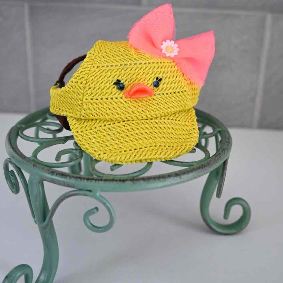 犬の帽子 ガーデンオブエデン アニマルメッシュ キャップ XS ひよこ