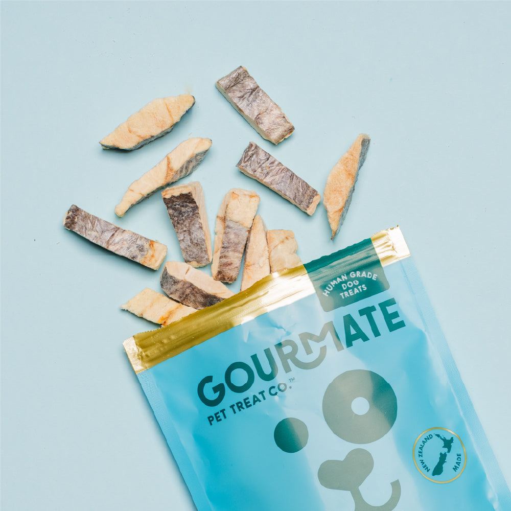 GOURMATE グルメイト トリーツ ホキ（白身魚） 犬猫用おやつ