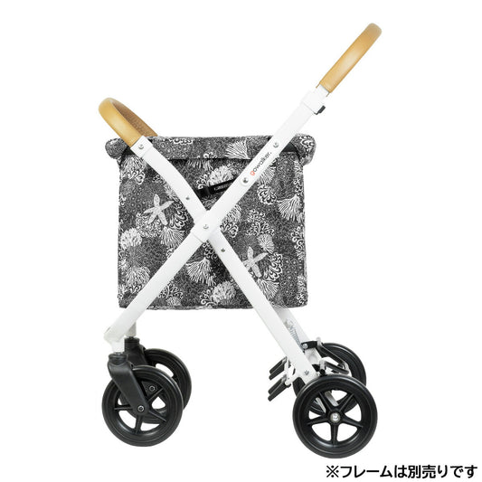 ゴーウォーカー gowalker ショッピングバッグ スターフィッシュブラック【送料無料】