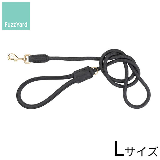 ファズヤード Fuzz Yard ライフアトリエドッグリード L スレートグレー