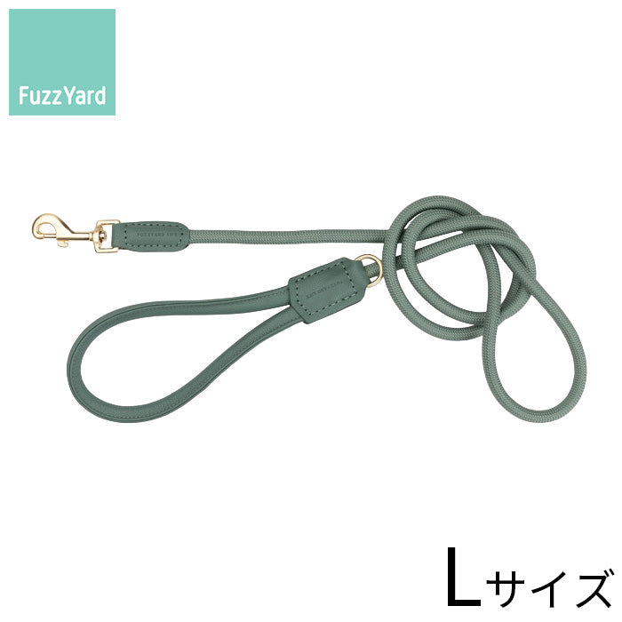 ファズヤード Fuzz Yard ライフアトリエドッグリード L マートルグリーン