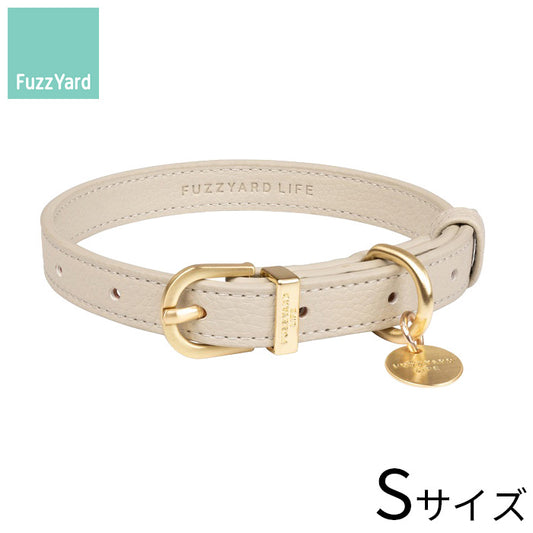 ファズヤード Fuzz Yard ライフアトリエドッグカラー 首輪 S サンドストーン