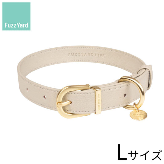 ファズヤード Fuzz Yard ライフアトリエドッグカラー 首輪 L サンドストーン