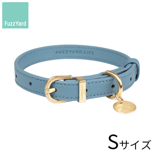 ファズヤード Fuzz Yard ライフアトリエドッグカラー 首輪 S フレンチブルー