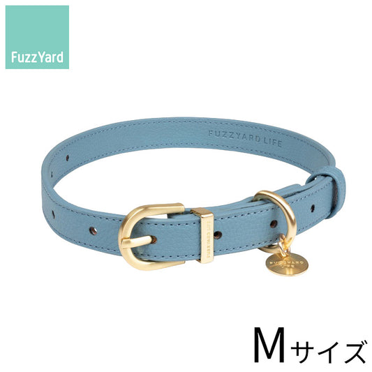 ファズヤード Fuzz Yard ライフアトリエドッグカラー 首輪 M フレンチブルー