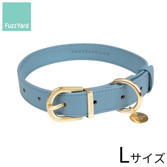 ファズヤード Fuzz Yard ライフアトリエドッグカラー 首輪 L フレンチブルー