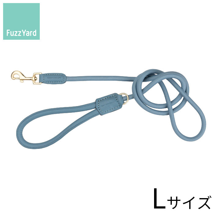 ファズヤード Fuzz Yard ライフアトリエドッグリード L フレンチブルー
