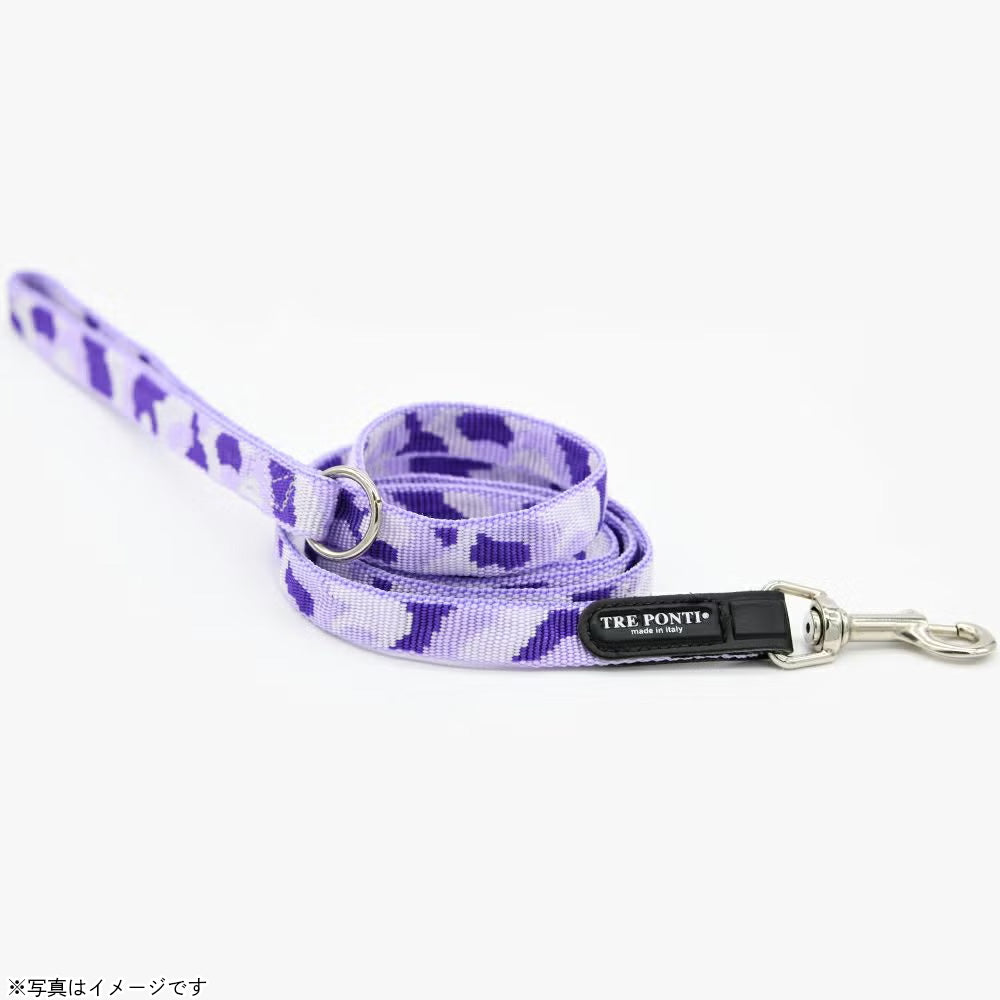 トレポンティ TREPONTI エコノミックリーシュ カモフラージュ リード 130号 パープルカモ