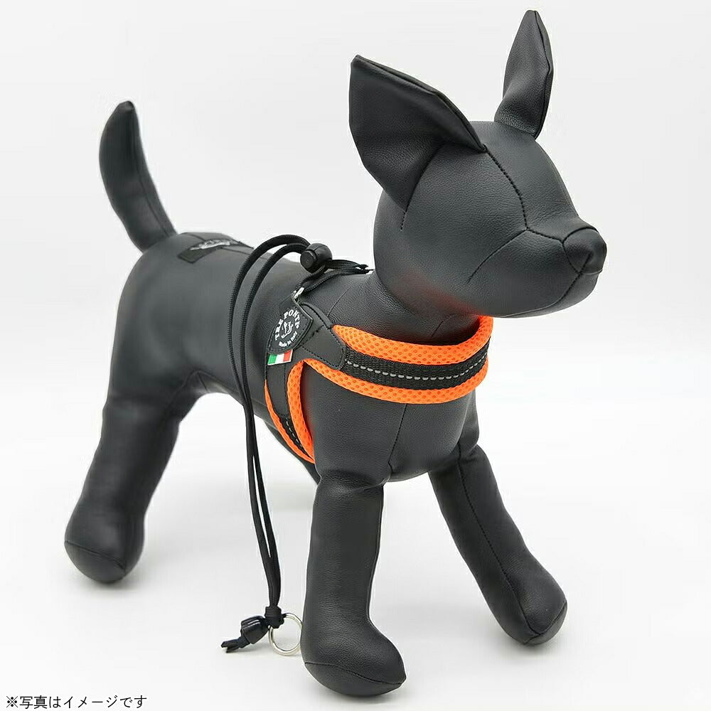 トレポンティ TREPONTI リベルタ ソフトメッシュ 小型犬用ハーネス 2.5号 ブラック【送料無料】