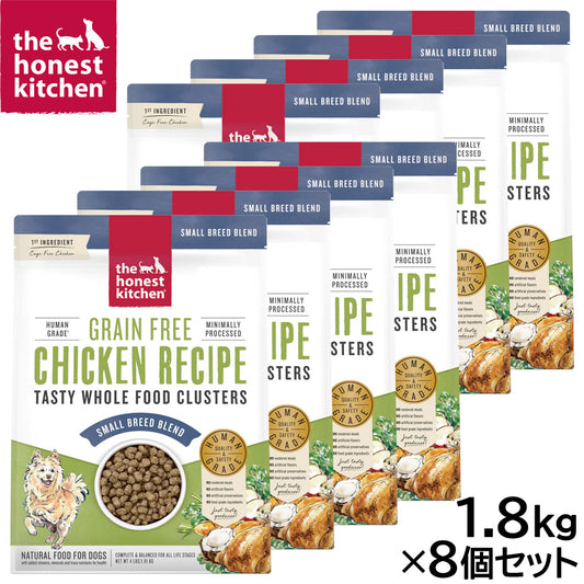 オネストキッチン HONEST KITCHEN ドッグフード クランチ グレインフリー チキン 1.8kg×8個セット