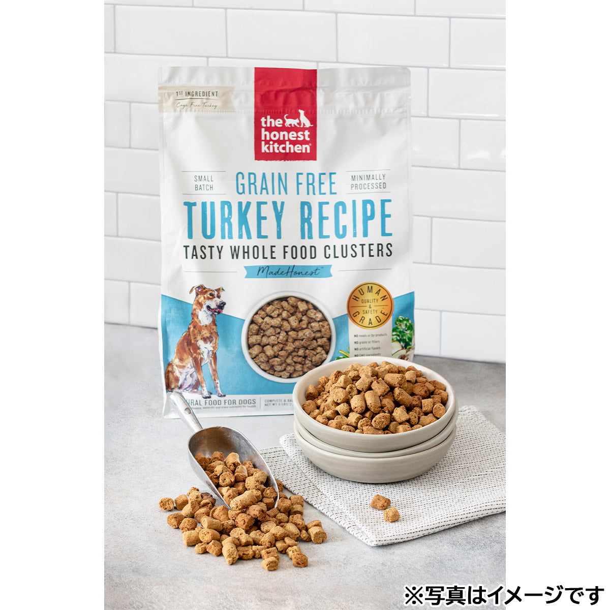 オネストキッチン HONEST KITCHEN ドッグフード クランチ グレインフリー ターキー 450g×6個セット