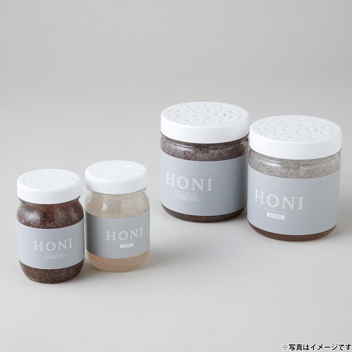 ホニ HONI デオドラントゲル フローラルリリー 置き型消臭ゲル 600g