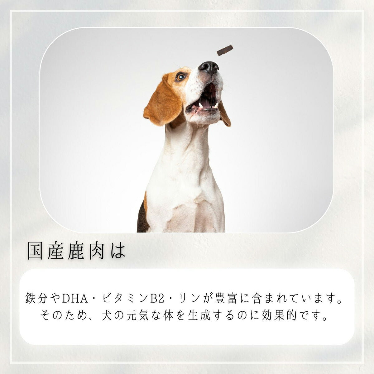HappyDays 国産鹿肉スライス 犬用 30g 無添加 犬用おやつ