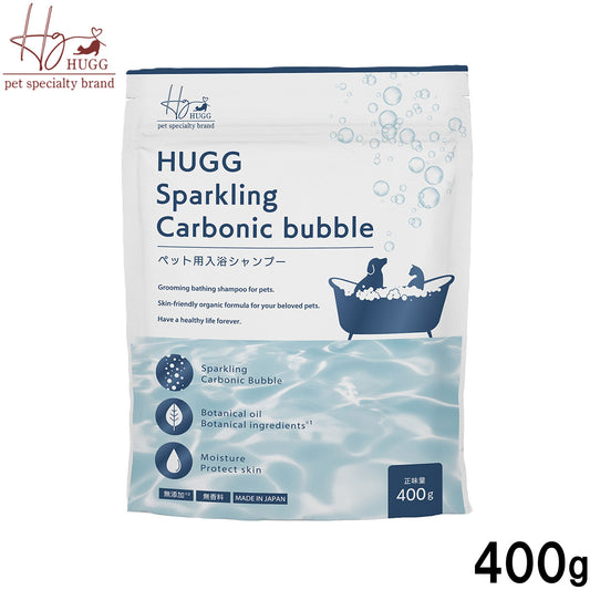 ハググ HUGG スパークリングバスシャンプー 400g
