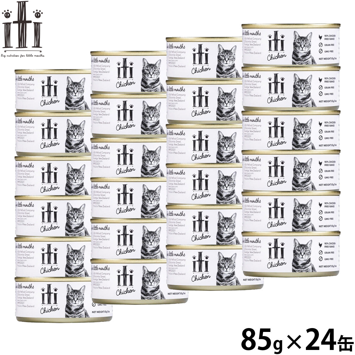 イティ ITI キャット缶 キャットフード チキン 85g×24缶