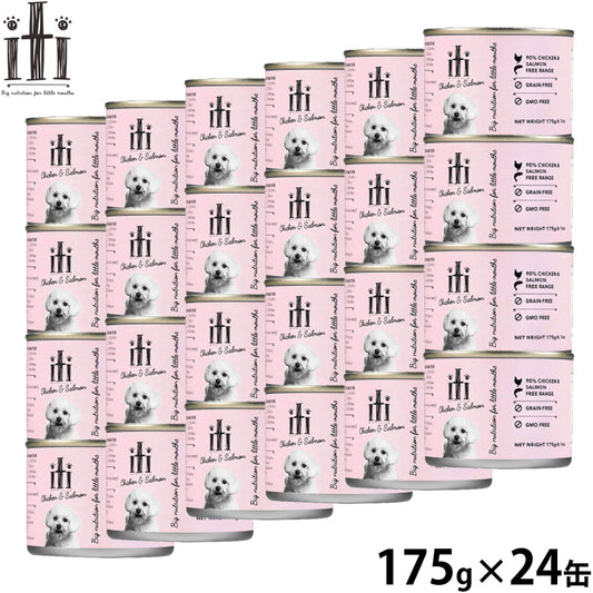 イティ ITI ドッグ缶 ドッグフード チキン&サーモン 175g×24缶