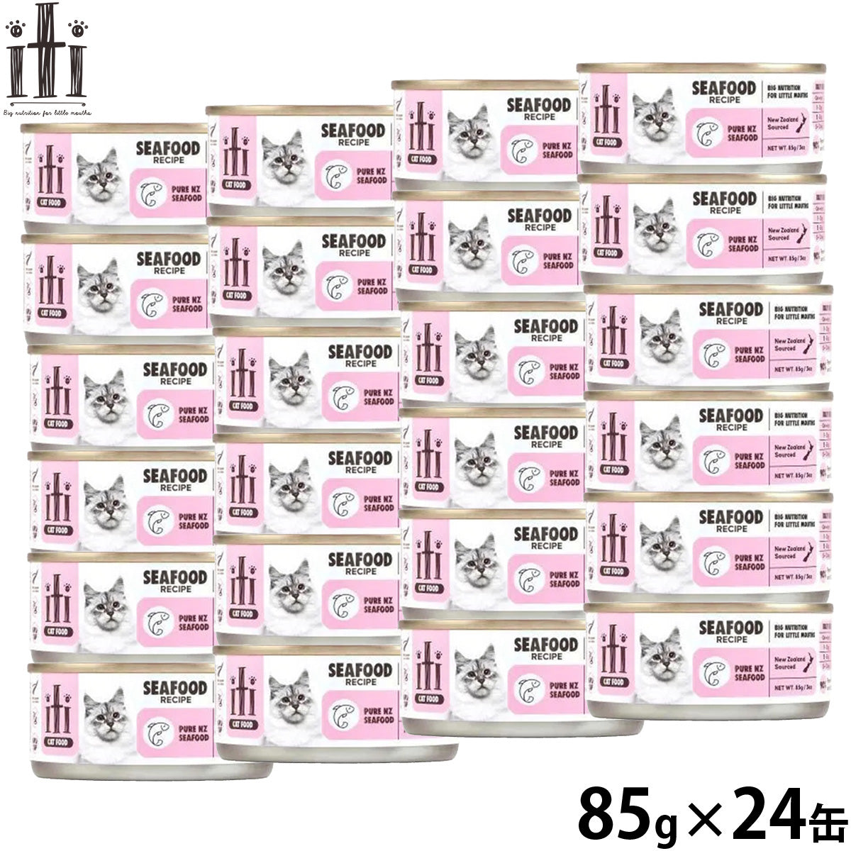 イティ ITI キャット缶 キャットフード シーフード 85g×24缶